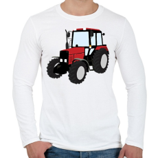 PRINTFASHION mtz - Férfi hosszú ujjú póló - Fehér