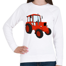 PRINTFASHION mtz - Női pulóver - Fehér női pulóver, kardigán