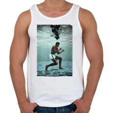 PRINTFASHION Muhammad Ali - Férfi atléta - Fehér