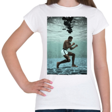 PRINTFASHION Muhammad Ali - Női póló - Fehér