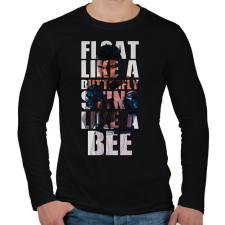 PRINTFASHION Muhammad idézet - Férfi hosszú ujjú póló - Fekete férfi póló
