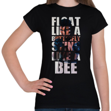 PRINTFASHION Muhammad idézet - Női póló - Fekete női póló