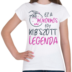 PRINTFASHION Műkörmös - Női póló - Fehér