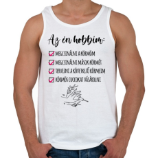 PRINTFASHION Műköröm - Férfi atléta - Fehér