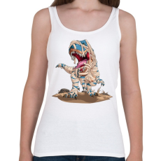 PRINTFASHION Mumia T-rex - Női atléta - Fehér