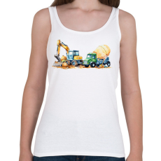 PRINTFASHION Munkagépek - Női atléta - Fehér