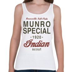 PRINTFASHION Munro special - Női atléta - Fehér
