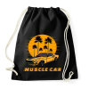 PRINTFASHION muscle car - Sportzsák, Tornazsák - Fekete