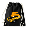 PRINTFASHION muscle car - Sportzsák, Tornazsák - Fekete