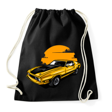 PRINTFASHION muscle car - Sportzsák, Tornazsák - Fekete tornazsák