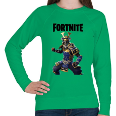 PRINTFASHION Musha Fortnite - Női pulóver - Zöld