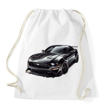 PRINTFASHION Mustang  - Sportzsák, Tornazsák - Fehér tornazsák