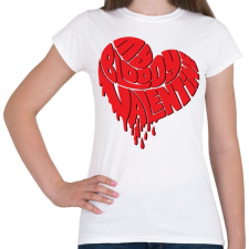 PRINTFASHION My Bloody Valentine - Női póló - Fehér női póló