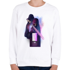 PRINTFASHION My favorite casette - Gyerek pulóver - Fehér