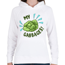 PRINTFASHION My Gabbages! - Avatar - Női kapucnis pulóver - Fehér női pulóver, kardigán