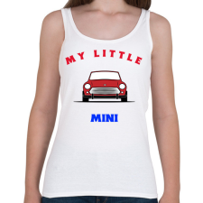 PRINTFASHION MY LITTLE MINI - Női atléta - Fehér női trikó