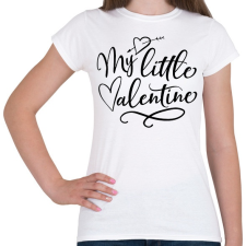PRINTFASHION My Little Valentine - Női póló - Fehér női póló