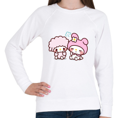 PRINTFASHION My Melody Sanrio - Női pulóver - Fehér