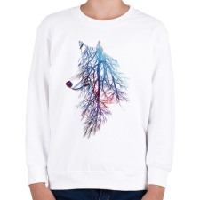 PRINTFASHION My roots - Gyerek pulóver - Fehér gyerek pulóver, kardigán