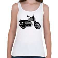 PRINTFASHION mz2 - Női atléta - Fehér női trikó