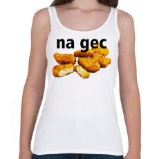 PRINTFASHION na gec  - Női atléta - Fehér