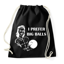 PRINTFASHION Nagy golyók - Sportzsák, Tornazsák - Fekete tornazsák