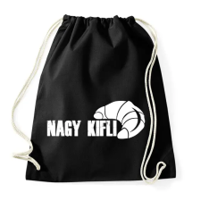 PRINTFASHION NAGY KIFLI - páros minta - Sportzsák, Tornazsák - Fekete tornazsák