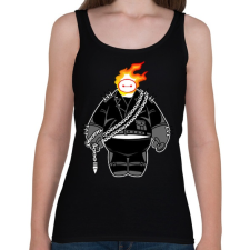 PRINTFASHION Nagy szellem - Női atléta - Fekete női trikó