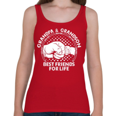 PRINTFASHION Nagyapa - Női atléta - Cseresznyepiros