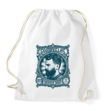 PRINTFASHION Nagymenők barber shop - Sportzsák, Tornazsák - Fehér tornazsák