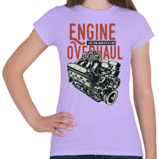 PRINTFASHION Nagyszervíz - Női póló - Viola