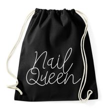 PRINTFASHION Nail Queen - Műkörmös design - Sportzsák, Tornazsák - Fekete tornazsák