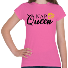 PRINTFASHION Nap Queen - Női póló - Rózsaszín női póló