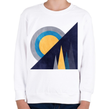 PRINTFASHION Naplemente 3 - Gyerek pulóver - Fehér gyerek pulóver, kardigán