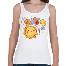 PRINTFASHION Naprendszer - Női atléta - Fehér