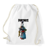 PRINTFASHION Nara Fortnite - Sportzsák, Tornazsák - Fehér