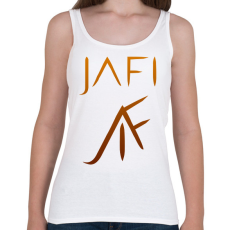 PRINTFASHION narancs jafi - Női atléta - Fehér