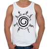 PRINTFASHION naruto - Férfi atléta - Fehér