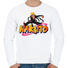 PRINTFASHION Naruto - Férfi pulóver - Fehér férfi pulóver, kardigán