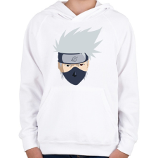 PRINTFASHION Naruto - Gyerek kapucnis pulóver - Fehér gyerek pulóver, kardigán