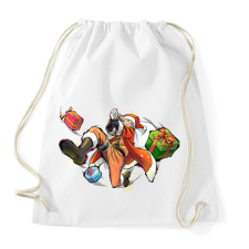 PRINTFASHION Naruto Karácsony - Sportzsák, Tornazsák - Fehér tornazsák