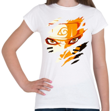 PRINTFASHION Naruto Kyubi Mode - Női póló - Fehér női póló