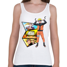 PRINTFASHION Naruto - montázs - Női atléta - Fehér