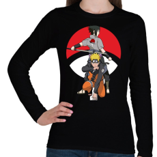 PRINTFASHION Naruto - Női hosszú ujjú póló - Fekete