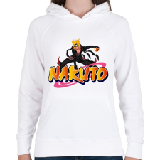 PRINTFASHION Naruto - Női kapucnis pulóver - Fehér női pulóver, kardigán