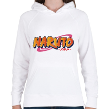 PRINTFASHION Naruto - Női kapucnis pulóver - Fehér női pulóver, kardigán