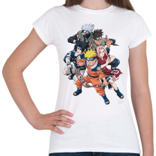 PRINTFASHION Naruto - Női póló - Fehér női póló
