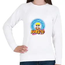 PRINTFASHION Naruto - Női pulóver - Fehér női pulóver, kardigán