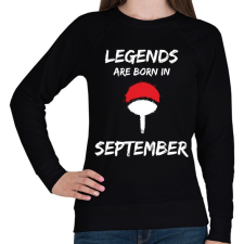 PRINTFASHION Naruto szülinap - Szeptember - Női pulóver - Fekete női pulóver, kardigán