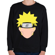 PRINTFASHION Naruto Uzumaki - Gyerek pulóver - Fekete